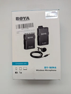BOYA Wireless Microphone Kit BY-WM4 - Image 1 of 4