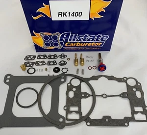 Kit de carburador Carter AFB Edelbrock con bomba de acero carburador Allstate - Imagen 1 de 1