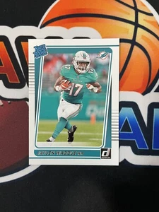 2021 PANINI DONRUSS JAYLEN WADDLE RC RATED ROOKIE CARD #263 DOLPHINS - Picture 1 of 2