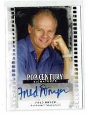 Pop Century Signatures Leaf 2011 Autograph Card BA-FD1 Dred Dryer Auto