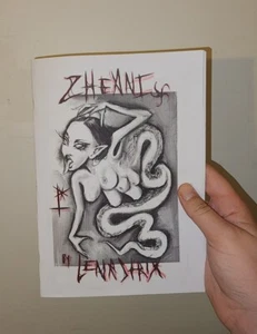 Zheani themed zine with art from lenastrix- a5 size, handmade - Picture 1 of 10