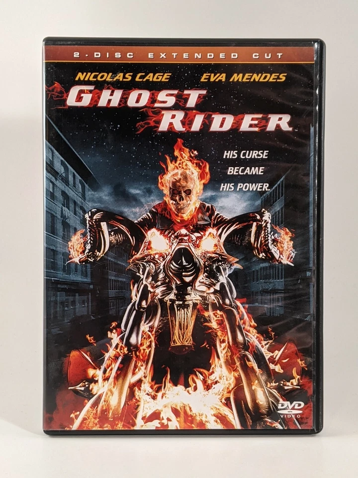 Ghost Rider (DVD, 2007, 2-Disc Set, Extended Cut) - Image 1 of 4