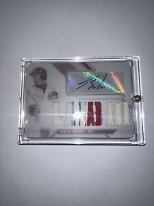 2016 Topps Triple Threads Printing Plate Relic Autograph #TTAR-JSO3 Jorge Soler 
