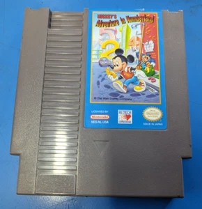 Mickey's Adventures in Numberland (Nintendo NES, 1994) ☆ AUTHENTIC ☆ - Picture 1 of 3