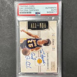2011 Panini #8 Gail Goodrich Signed Card AUTO PSA Slabbed Lakers - Picture 1 of 2