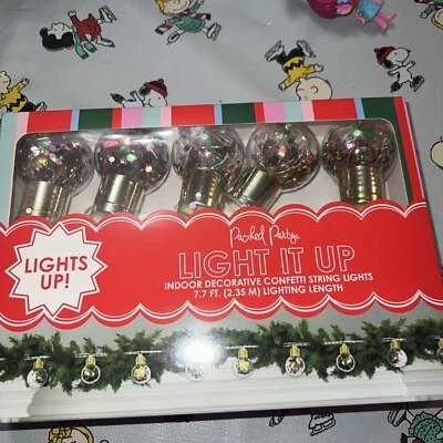 Cadena de luces decorativas interiores Rachel Party Light It Up confeti utiliza baterías Foto 1 de 4