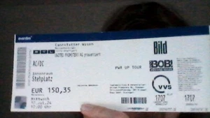1 X PWR UP TOUR AC/DC Inkl Ticketversicherung , Stuttgart 17.7.2024 Stehplätze - Bild 1 von 1