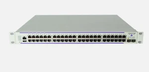 Alcatel Lucent OS6450-P48 48x PoE+ RJ45 2x SFP+ Gigabit Switch with SFP Uplink - Picture 1 of 7