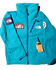 The North Face XL JG7867_NA72235 Trans Antarctica Fleece Jacket Jade Blue - NEW - Picture 1 of 5