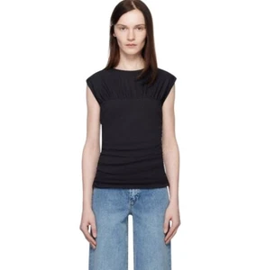 Top con bandas de mica negra rag & bone - talla XL - Imagen 1 de 10