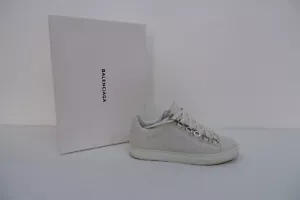 Balenciaga Low Top Arena Zapatillas de Cuero Blanco 37 Reino Unido 4 En muy buen estado Para Mujer - Imagen 1 de 12
