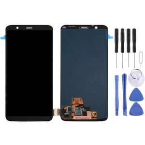 For OnePlus 5T Digitizer Full Assembly Original LCD Screen (Black) - Picture 1 of 6