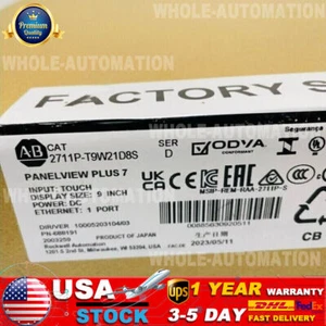 2711P-T9W21D8S SER D Nuevo Sellado de Fábrica AB PanelView Plus 7 Terminales 9 Pulgadas - Imagen 1 de 7