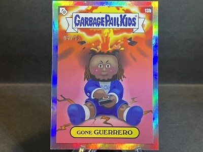 Vladimir Guerrero Jr. 2022 Garbage Pail Kids x MLB Refractor /99 #13b - Image 1 of 3