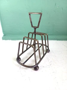 antik versilbertes Toastgestell - um 1900 - Bild 1 von 8
