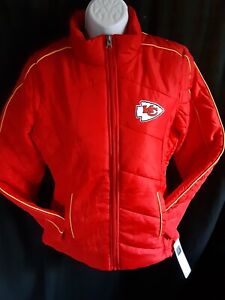 Kansas City Chiefs NFL Women's G-III Mid Weight Front Zip Jacket Medium