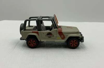 Matchbox Jurassic World Legacy Collection ‘93 Jeep Wrangler Matte Gray Die Cast - Image 1 of 4