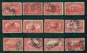 US #Q1-12, Complete Parcel Post set, used, F/VF, Scott $183.60 - Picture 1 of 1