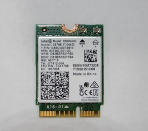 Sans fil 9560 Intel 9560NGW 802.11ac NGFF WiFi Bluetooth FRU 01AX768 - Photo 1/2