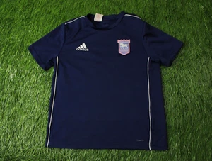IPSWICH TOWN 2017/2018 FOOTBALL SHIRT JERSEY TRAINING ADIDAS ORIGINAL YOUNG L - Picture 1 of 14