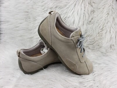 FOOTPRINTS Gray Suede Comfort Casual Shoes Made in Portugal Womens Sz US 8 EU 39 - Image 1 of 4