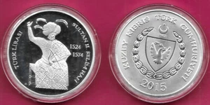 TURKEY TURKISH LIRA 2015 BU SULTAN II SELIMHAN.THE SULTAN OF THE OTTOMAN EMPIRE - Picture 1 of 1
