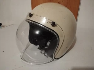 casco biltwell bonanza bianco opaco taglia M - Imagen 1 de 3