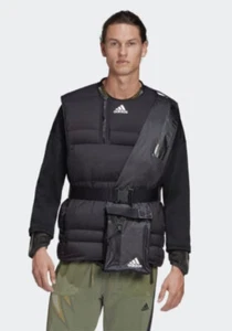 adidas cold.rdy down vest small black Ft2424 - Picture 1 of 9