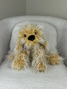 Arco Kellytoy Peluche Peludo Floppy Perro Cachorro 16" Relleno Labradoodle Dorado Esponjoso - Imagen 1 de 10