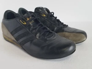 Adidas PORSCHE DESIGN SHOES Mens Size 11 US BLACK Leather Driving 2007 See Pics - Picture 1 of 19