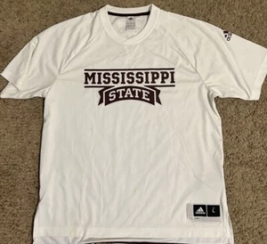 Mississippi State Bulldogs Adidas Basketball Warmup Jersey Adult Large - Picture 1 of 3