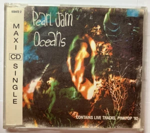 Pearl Jam EP CD Sony UK 1992 Oceans-Why Go Live-Deep Live-Alive Live - Picture 1 of 4