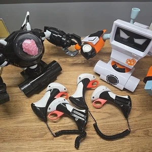 Cepia Big Robots Fighting 2 Robots Data Rate & Nine Brain W/Controllers Tested  - Picture 1 of 24