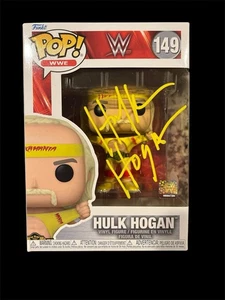 Hulk Hogan Signed Funko Pop WWE JSA Authenticated - Picture 1 of 6