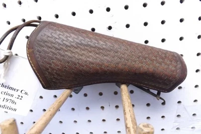 1960s Bucheimer Display Holster 4 3/4 in Rough Rider Buffalo Scout .22 Revolver - Image 1 of 4