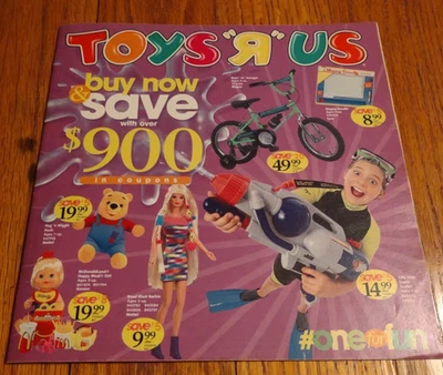 Vintage Toys R Us Store Newspaper Ad Flyer Catalog 1998 - Image 1 of 4