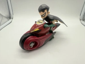 Mattel 2007, Batman Shadow Tek, Moto-Hawk mit Robin Figur - Bild 1 von 8