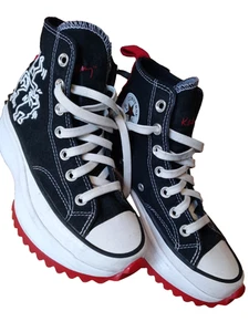 Converse Size 5.5 - Converse Keith Haring x Run Star Hike Black - Picture 1 of 9