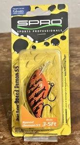 Spro Speed Demon 55 Crankbait - Delta Red Craw - Picture 1 of 1