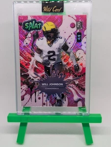 Will Johnson Wild Card Splat /6 - Picture 1 of 1