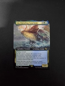 Sin, Unending Cataclysm - Extended Art R MTG Commander: Final Fantasy NM Magic - Bild 1 von 2