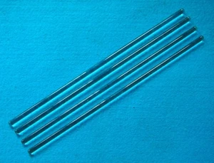 Glass Stirring Rod Stir Bar Stirrer Mixer Length 200mm Diameter 5-6mm 4 Pcs/Lot - Picture 1 of 2