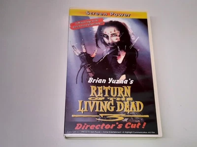 Return Of The Living Dead 3 1993 Uncut VHS German PAL Video Großbox Brian Yuzna - Bild 1 von 4