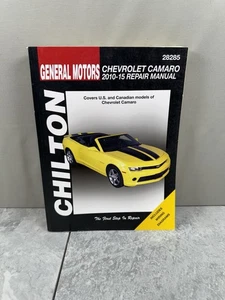 2010-2015 Chevrolet Camaro Chilton's Total Car Care Service Repair Manual 28285 - Picture 1 of 6