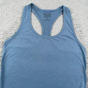 Patagonia Tank Top Womens Small Blue Capilene Cool Trail Activewear Hiking - Picture 1 of 11