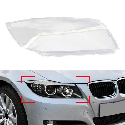 Front Headlight Lens Cover For BMW 3 Series E90 Sedan E91 Wagon 2005-2008 Right - Image 1 of 4