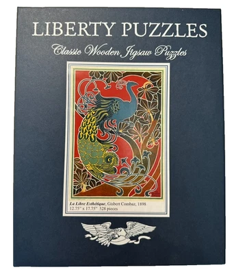 КЛАССИЧЕСКАЯ ДЕРЕВЯННАЯ ГОЛОВОЛОМКА FREEDOM — LA LIBRE ESTHETIQUE — G. COMBAZ — СНЯТА С ПРОИЗВОДСТВА — БЕСПЛАТНАЯ ДОСТАВКА - Изображение 1 из 4