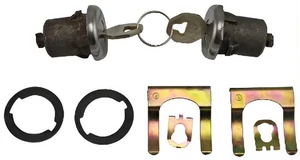 Juego de cerraduras de puerta Chevelle 1964-66 con llaves - Imagen 1 de 1