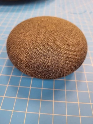 Google Nest Mini 1st Gen Smart Speaker Charcoal Color Voice Assistant Device - Image 1 of 4