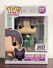 Funko Pop Fruits Basket Shigure with Dog 937 Funimation 2021 Exclusive Protector